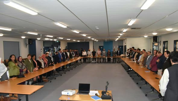 Press Report — First National Dialogue Meeting in Melbourne: Participants Stress National Dialogue, Unity and Political Consensus, Human Rights and a Legitimate System